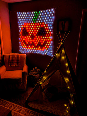 NEW! LED Halloween Hanging Lights Display