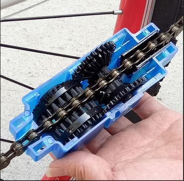 Blue Portable Bicycle Chain Cleaner - New Trend Gadgets