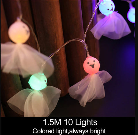Flashing LED Halloween Ornamental String Lights
