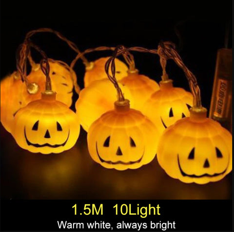 Flashing LED Halloween Ornamental String Lights