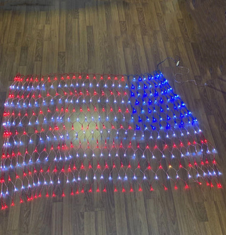 LED String Lights American Flag
