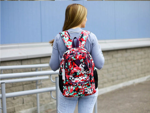 Ladies Waterproof Nylon Laptop Backpack