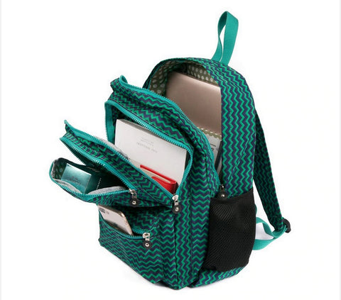 Ladies Waterproof Nylon Laptop Backpack