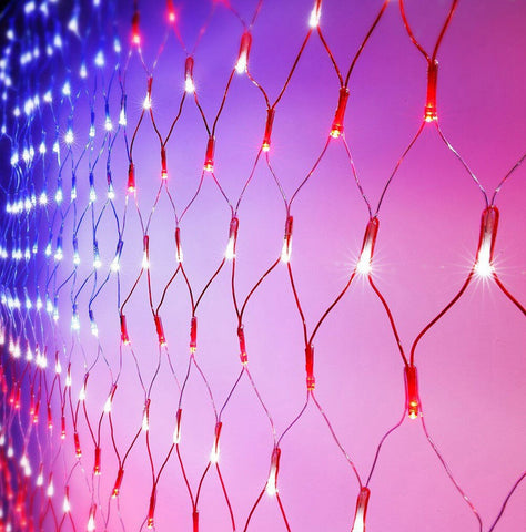 LED String Lights American Flag