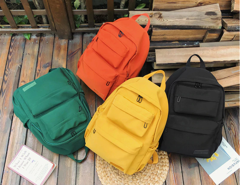 Waterproof multi pocket backpack sales