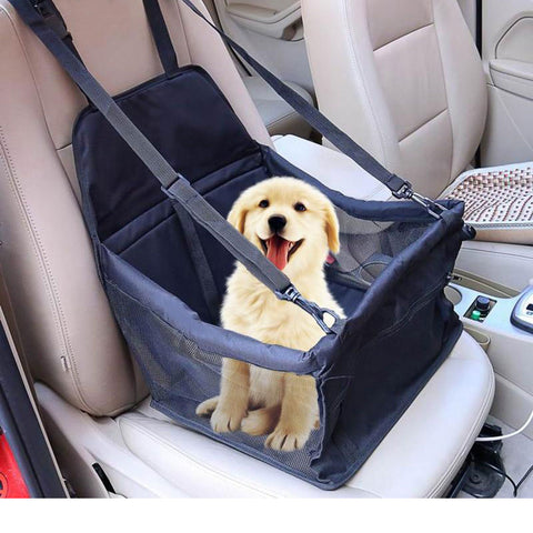 Folding Travel Dog Car Seat for Front or Back Seat