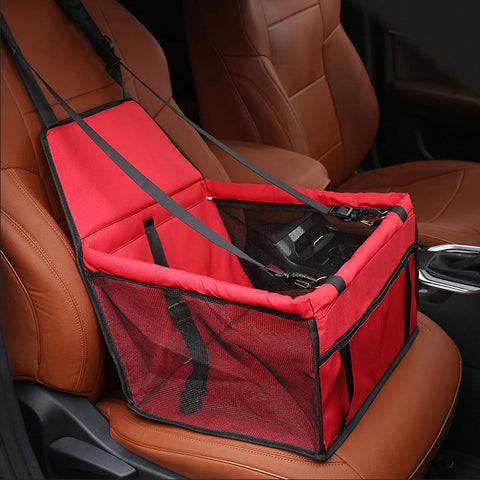 Folding Travel Dog Car Seat for Front or Back Seat