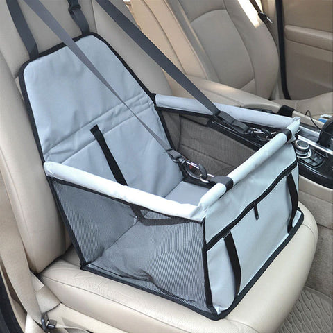 Folding Travel Dog Car Seat for Front or Back Seat