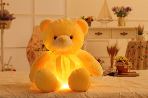 Colorful LED Glowing Teddy Bear