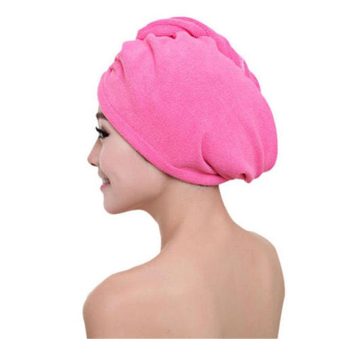 Ultra-Absorbent Quick-Dry Microfiber Hair Drying Towel