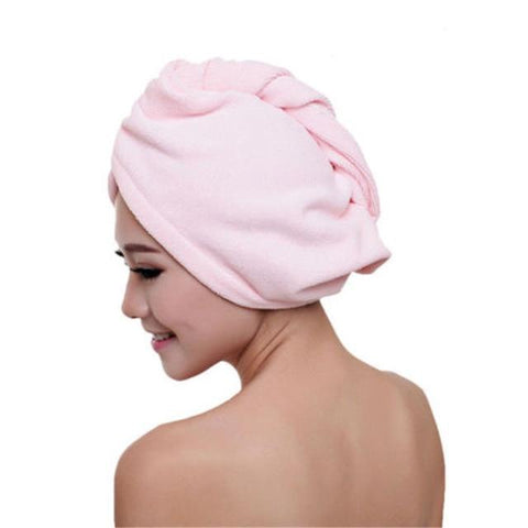 Ultra-Absorbent Quick-Dry Microfiber Hair Drying Towel