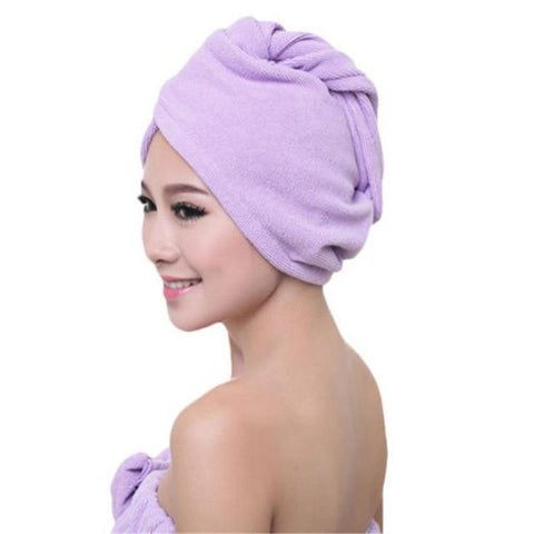 Ultra-Absorbent Quick-Dry Microfiber Hair Drying Towel