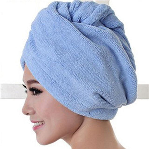 Ultra-Absorbent Quick-Dry Microfiber Hair Drying Towel