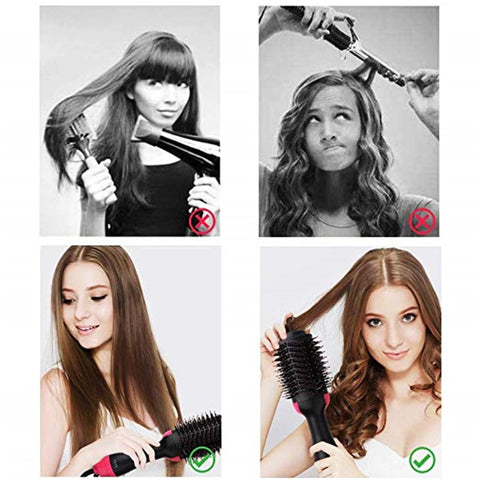 3-in-1 One Step Hairbrush Dryer and Volumizer
