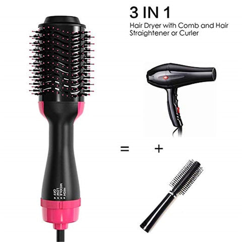 3-in-1 One Step Hairbrush Dryer and Volumizer