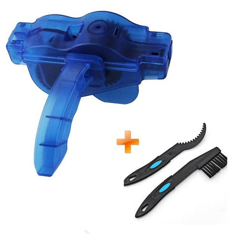 Blue Portable Bicycle Chain Cleaner - New Trend Gadgets