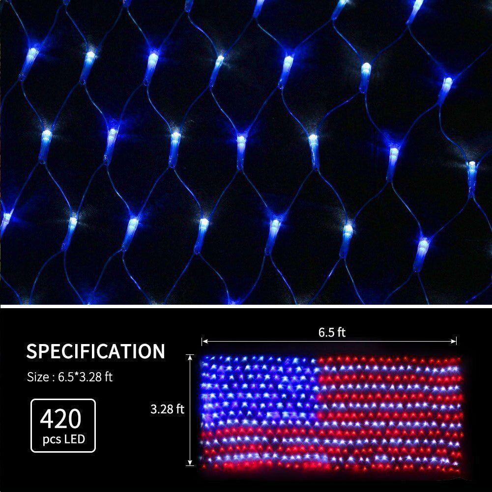 LED String Lights American Flag – New Trend Gadgets