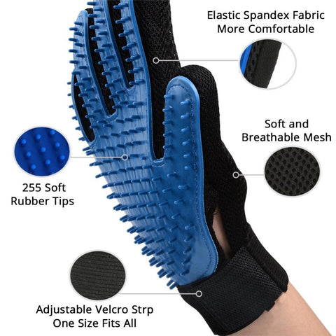 Pet Grooming/Deshedding Glove for Cat or Dog - New Trend Gadgets