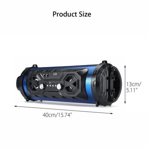 Colorful LED Portable Wireless Bluetooth Speaker