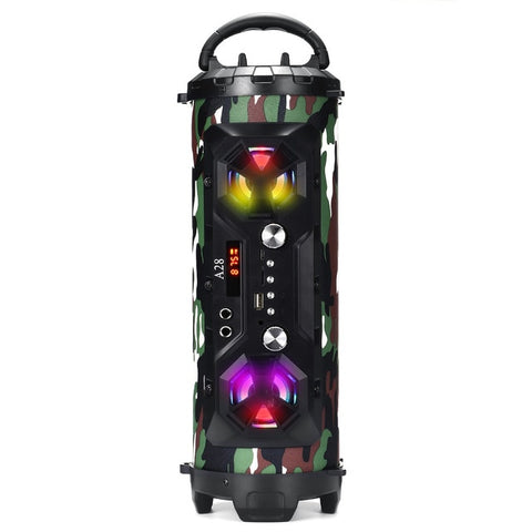 Colorful LED Portable Wireless Bluetooth Speaker