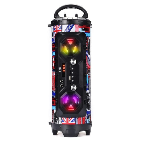 Colorful LED Portable Wireless Bluetooth Speaker
