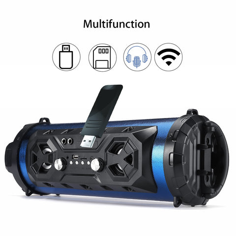 Colorful LED Portable Wireless Bluetooth Speaker