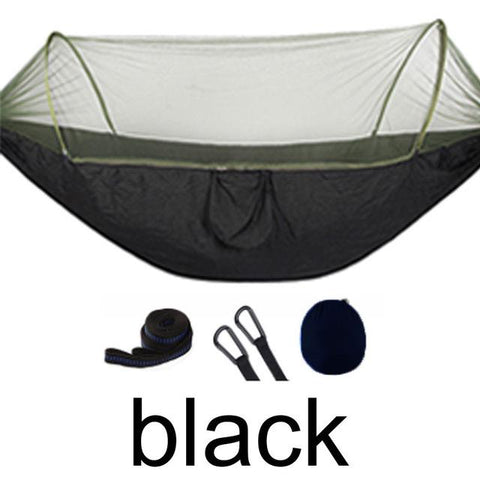 2 Person Indoor/Outdoor Hammock with Built-In Mosquito Net - New Trend Gadgets