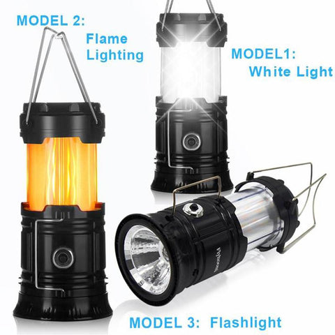 3-in-1 Camping Flame Lantern - New Trend Gadgets