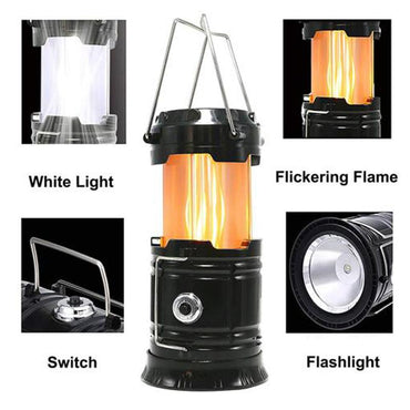 3-in-1 Camping Flame Lantern - New Trend Gadgets