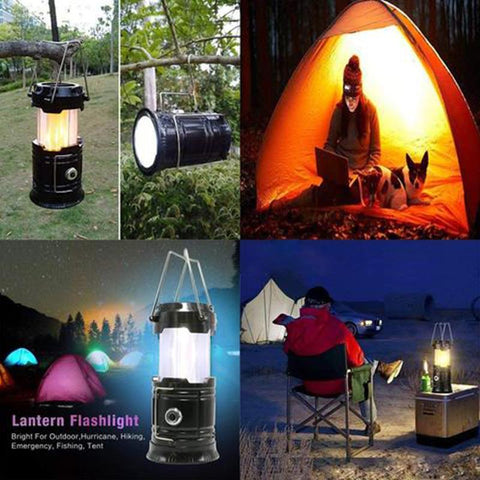 3-in-1 Camping Flame Lantern - New Trend Gadgets