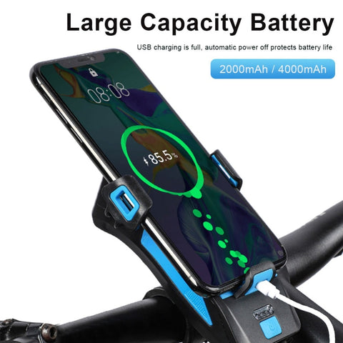 Multi-function 4-in-1 Powerbank Cycling Light