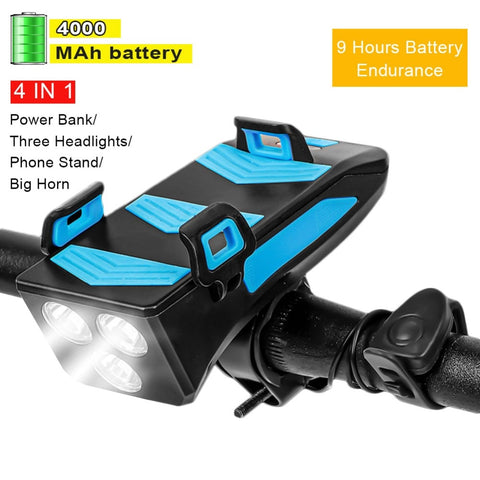 Multi-function 4-in-1 Powerbank Cycling Light