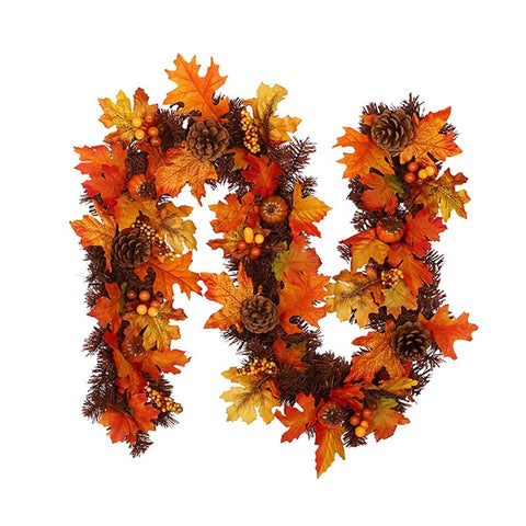 Autumn Maple Leaf LED String Lights