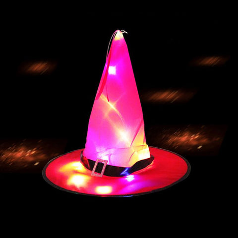 Magical LED Glowing Witch/Wizard Hat