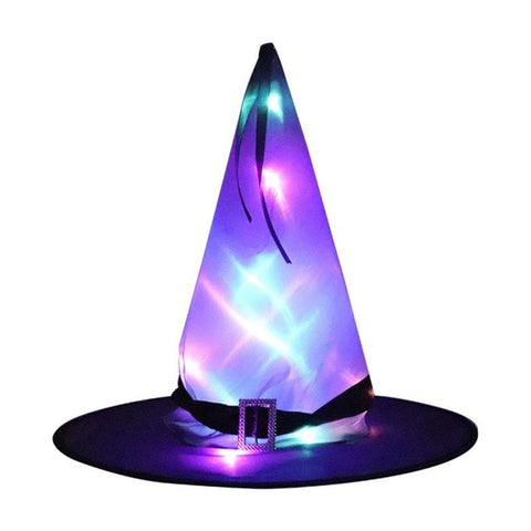 Magical LED Glowing Witch/Wizard Hat