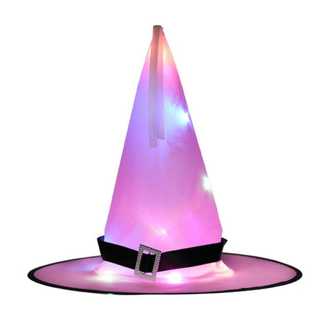 Magical LED Glowing Witch/Wizard Hat