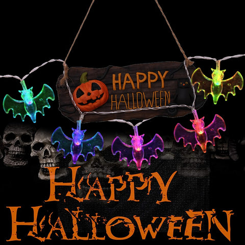 Flashing LED Halloween Ornamental String Lights