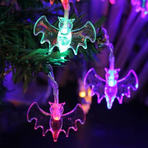 Flashing LED Halloween Ornamental String Lights