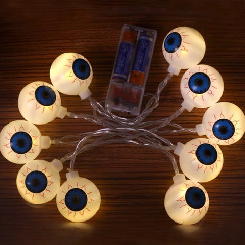 Flashing LED Halloween Ornamental String Lights