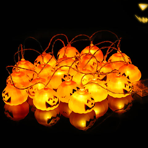 Flashing LED Halloween Ornamental String Lights