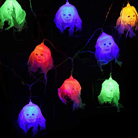 Flashing LED Halloween Ornamental String Lights