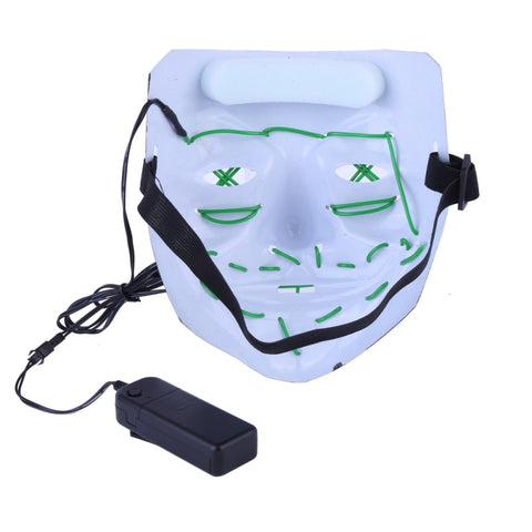 Halloween LED Neon Glow Mask