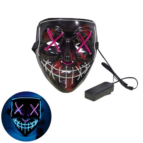 Halloween LED Neon Glow Mask