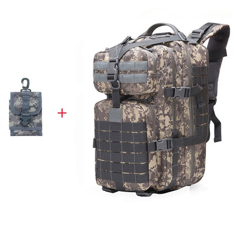 50 Liter Large Capacity Tactical Military Backpack