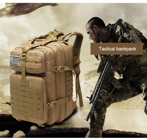 50 Liter Large Capacity Tactical Military Backpack