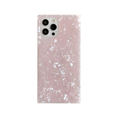 Opal Shell Square iPhone Case
