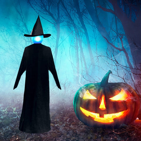 Glowing Halloween Witch Lawn Decorations