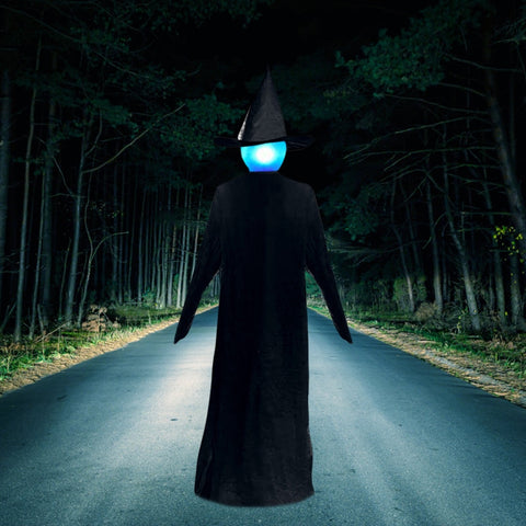 Glowing Halloween Witch Lawn Decorations