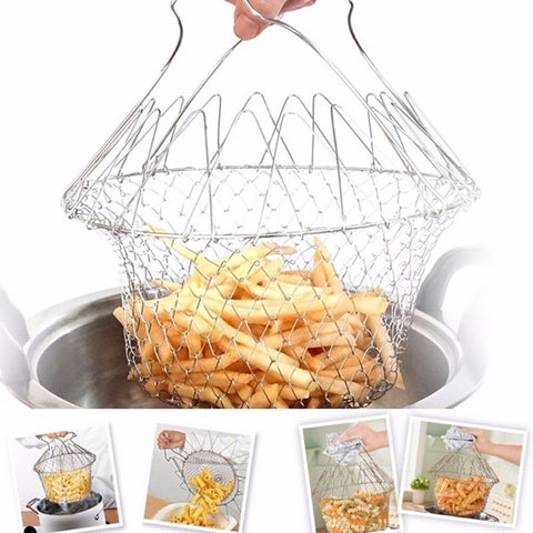 3-in-1 Multi-Functional Frying Basket