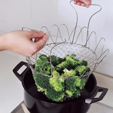 3-in-1 Multi-Functional Frying Basket